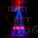 Большая Уличная Ёлка 4.5 м "Кремлевская" с макушкой Звезда